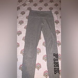 Grey leggings from PINK